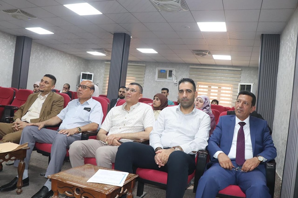 The thesis was presented by master’s student&nbsp;Anwar Nouri Khalil.