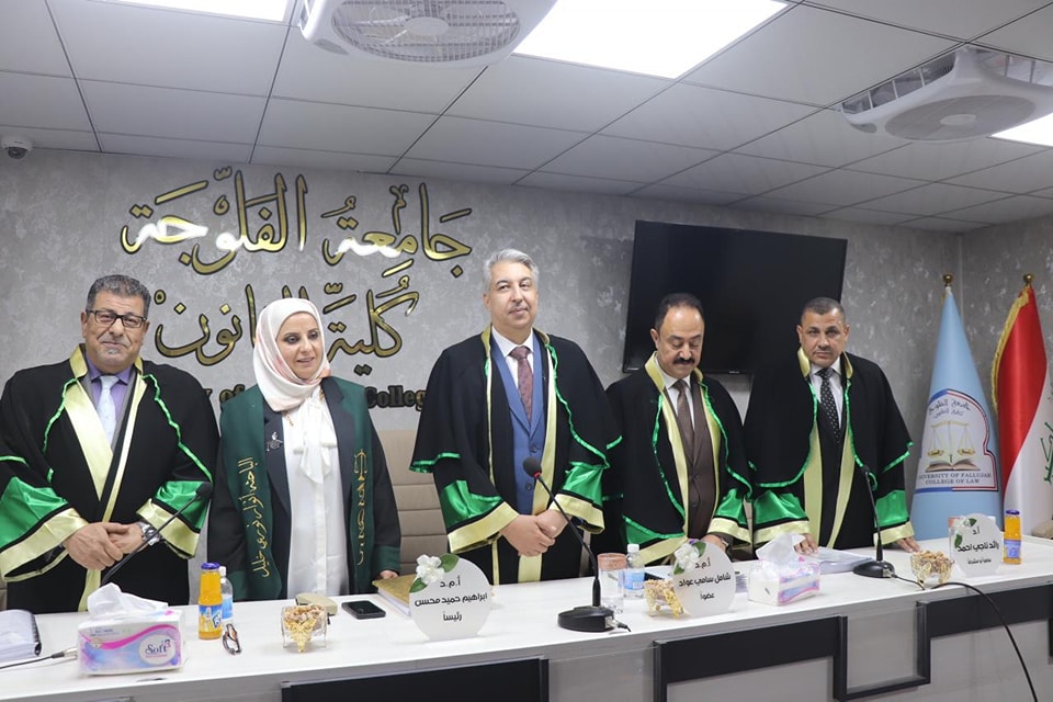 The thesis was presented by master’s student&nbsp;Anwar Nouri Khalil.