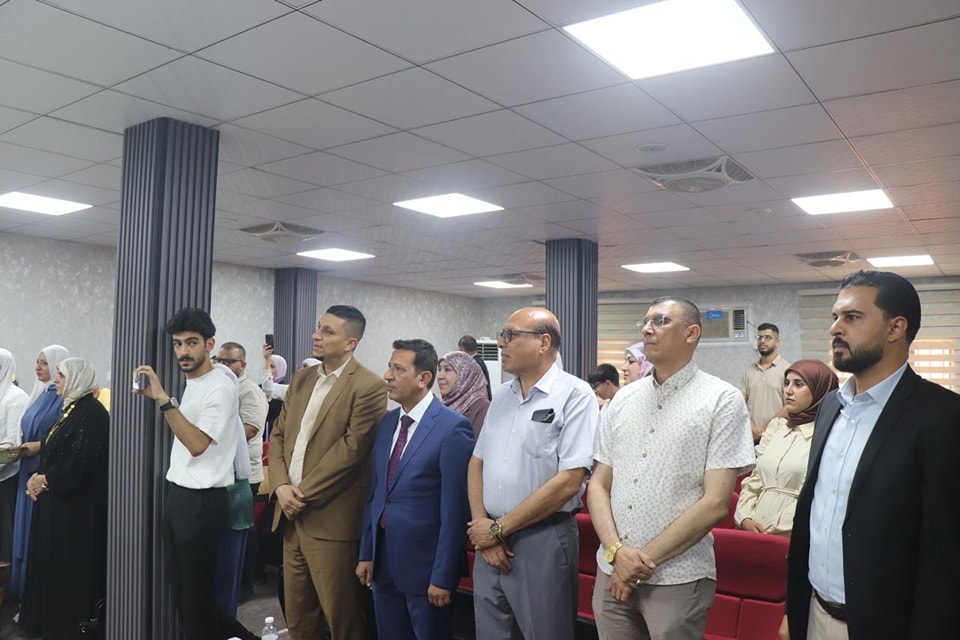 The thesis was presented by master’s student&nbsp;Anwar Nouri Khalil.