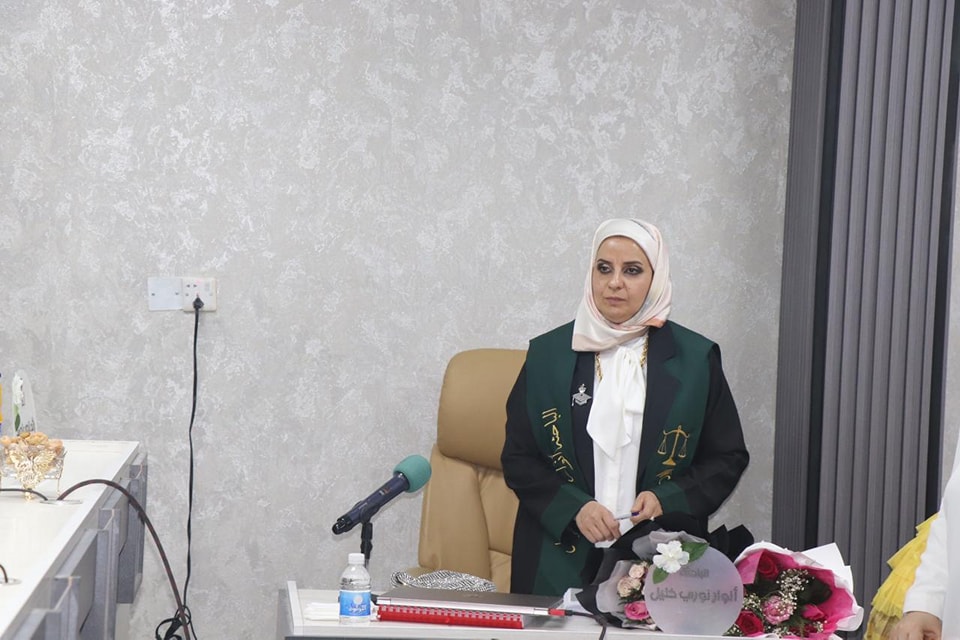 The thesis was presented by master’s student&nbsp;Anwar Nouri Khalil.