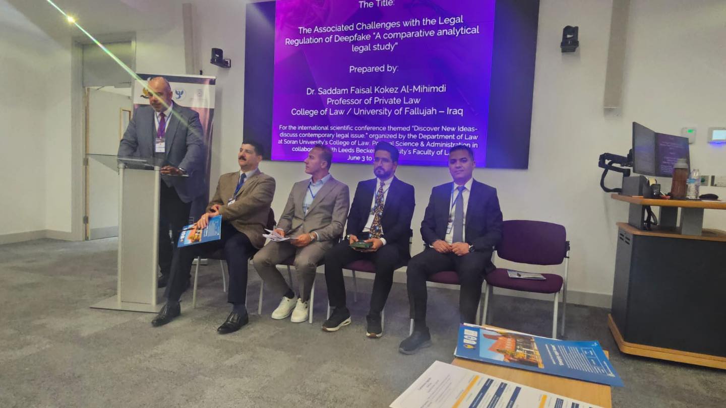 Academic contribution in an International Scientific Conference