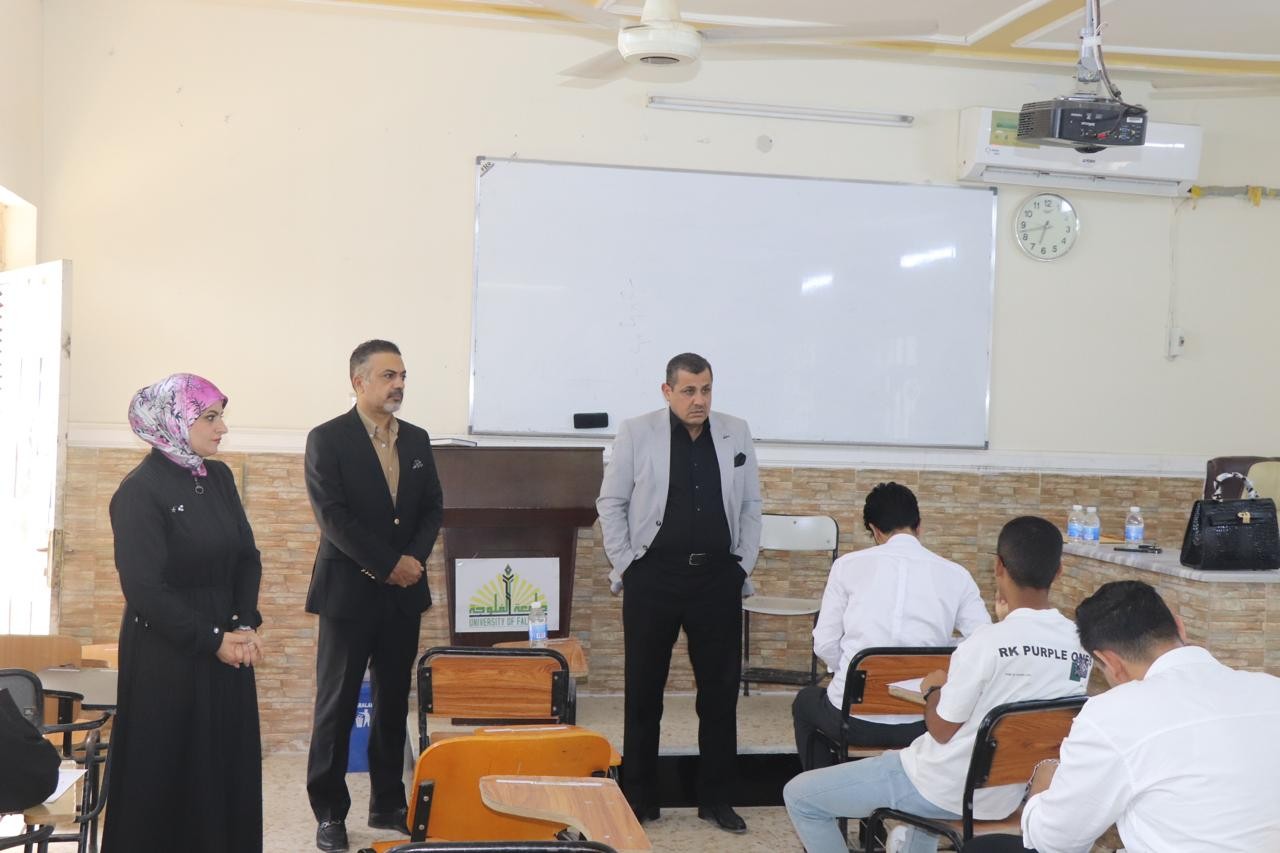 Dean of the Law College Inspects Second Round Exams for Undergraduate and Postgraduate Studies