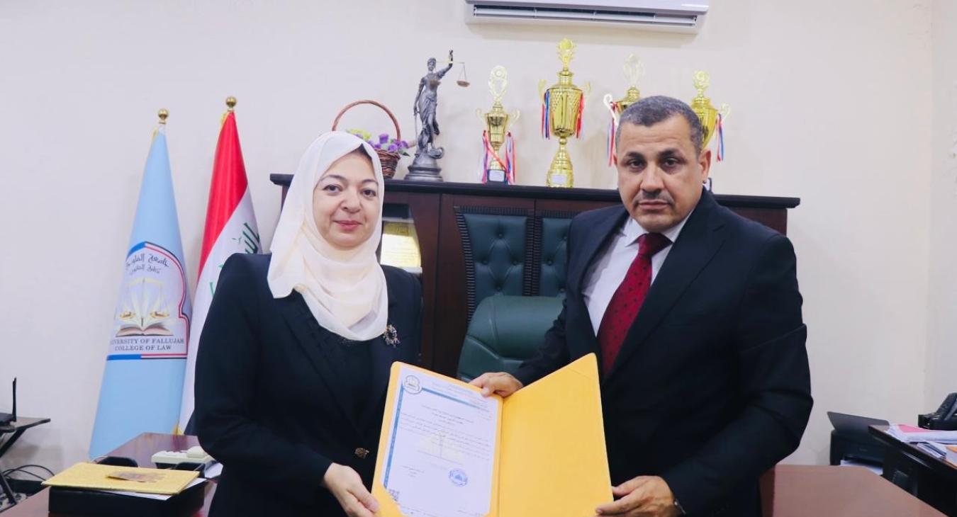 Master's Thesis at the College of Law Discusses the Guarantee of the Right to Tax Litigation in Iraqi Law