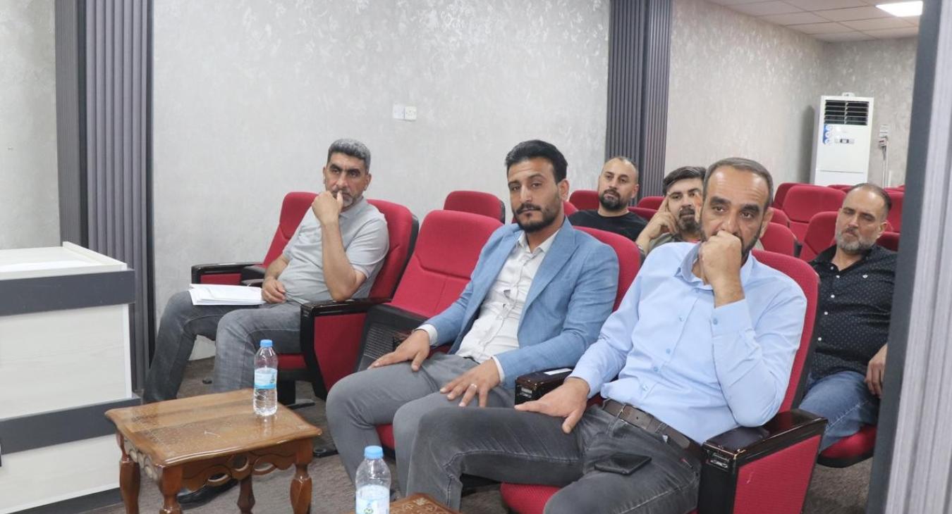 A meeting of the administrative staff was held.