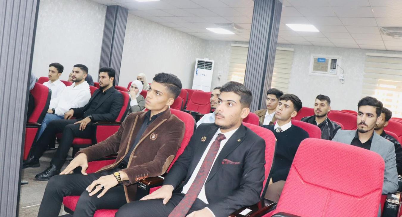 The College of Law at the University of Fallujah welcomed its new first-year students