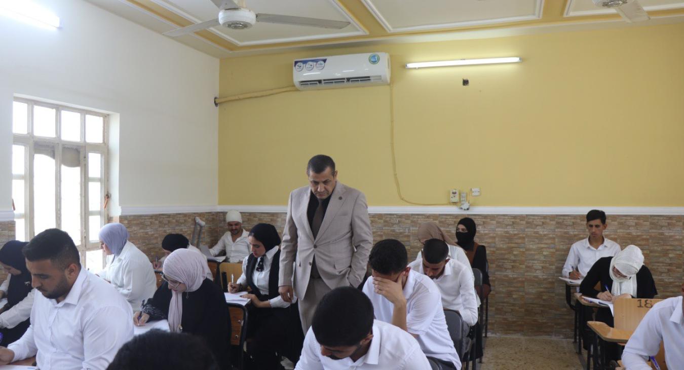 the final exams commenced at the College of Law in
