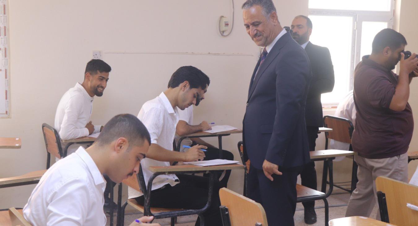 the final exams commenced at the College of Law in