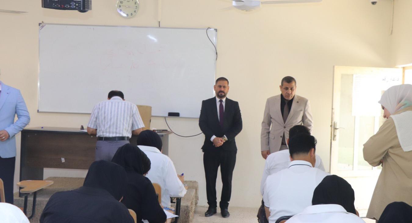 the final exams commenced at the College of Law in