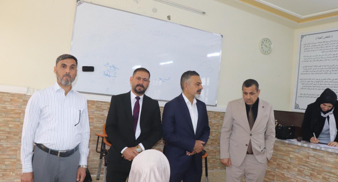 the final exams commenced at the College of Law in