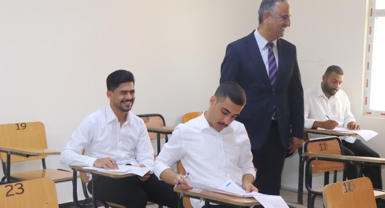 the final exams commenced at the College of Law in