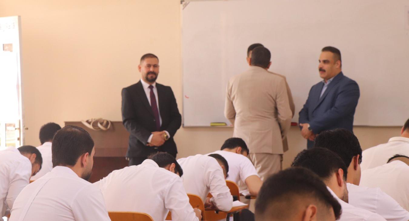 the final exams commenced at the College of Law in