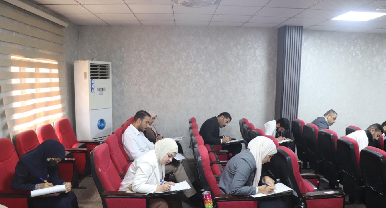 the postgraduate exams commenced at the college