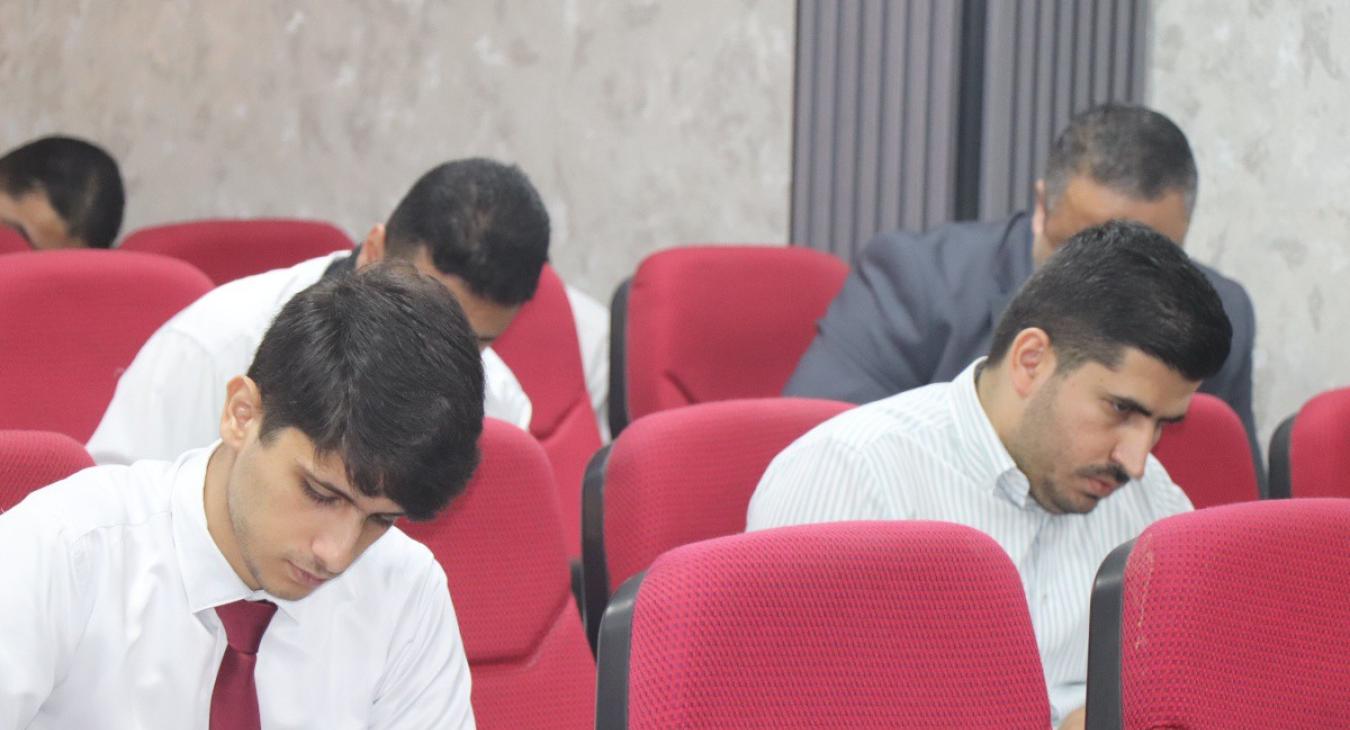 the postgraduate exams commenced at the college