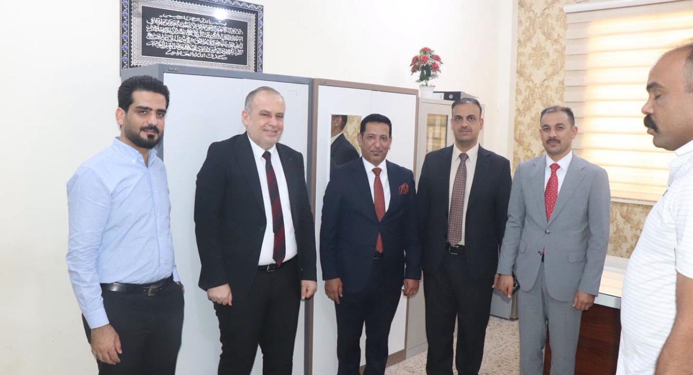 Summer Training Committee Follows Up on College Students at the Fallujah Courthouse Complex