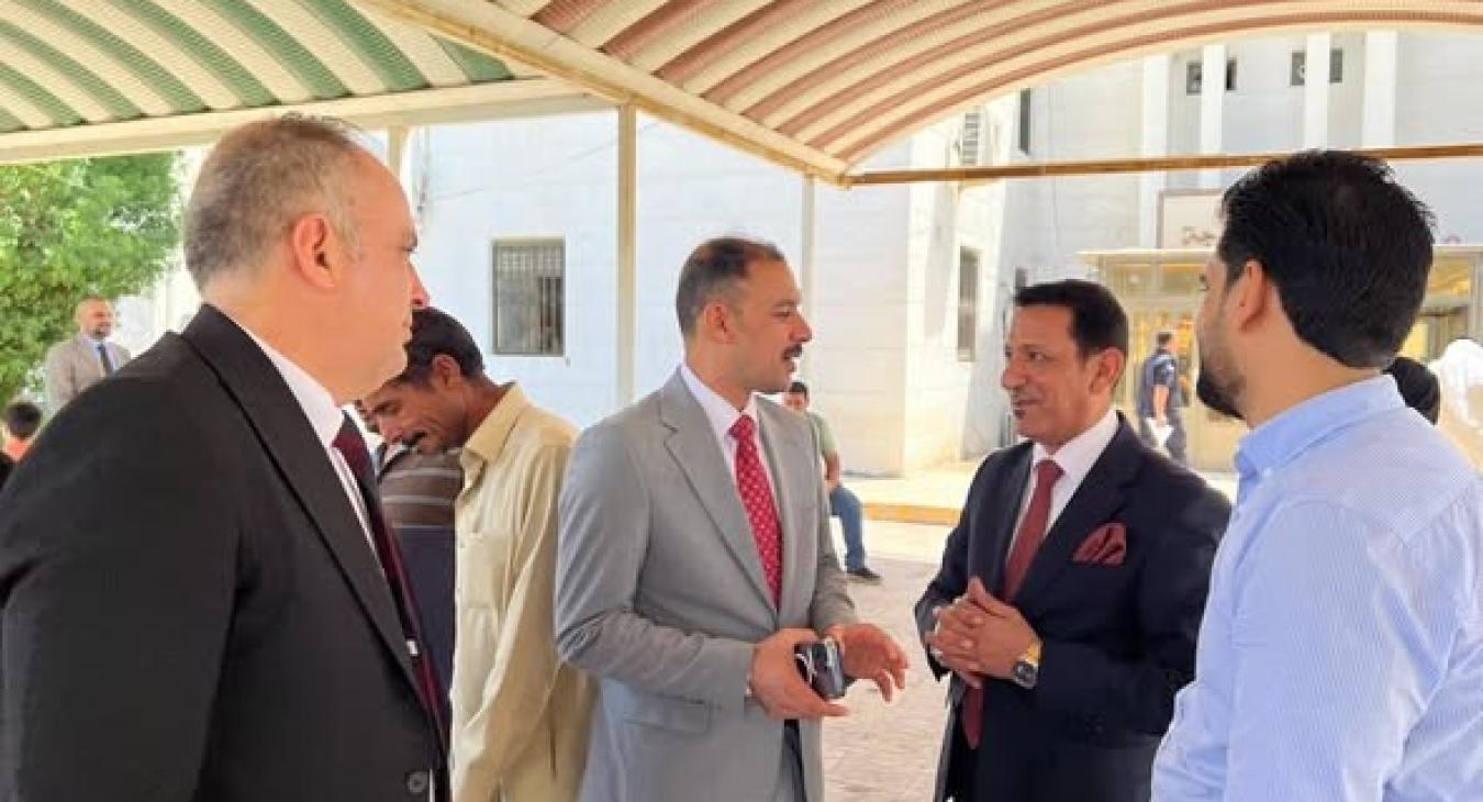 Summer Training Committee Follows Up on College Students at the Fallujah Courthouse Complex