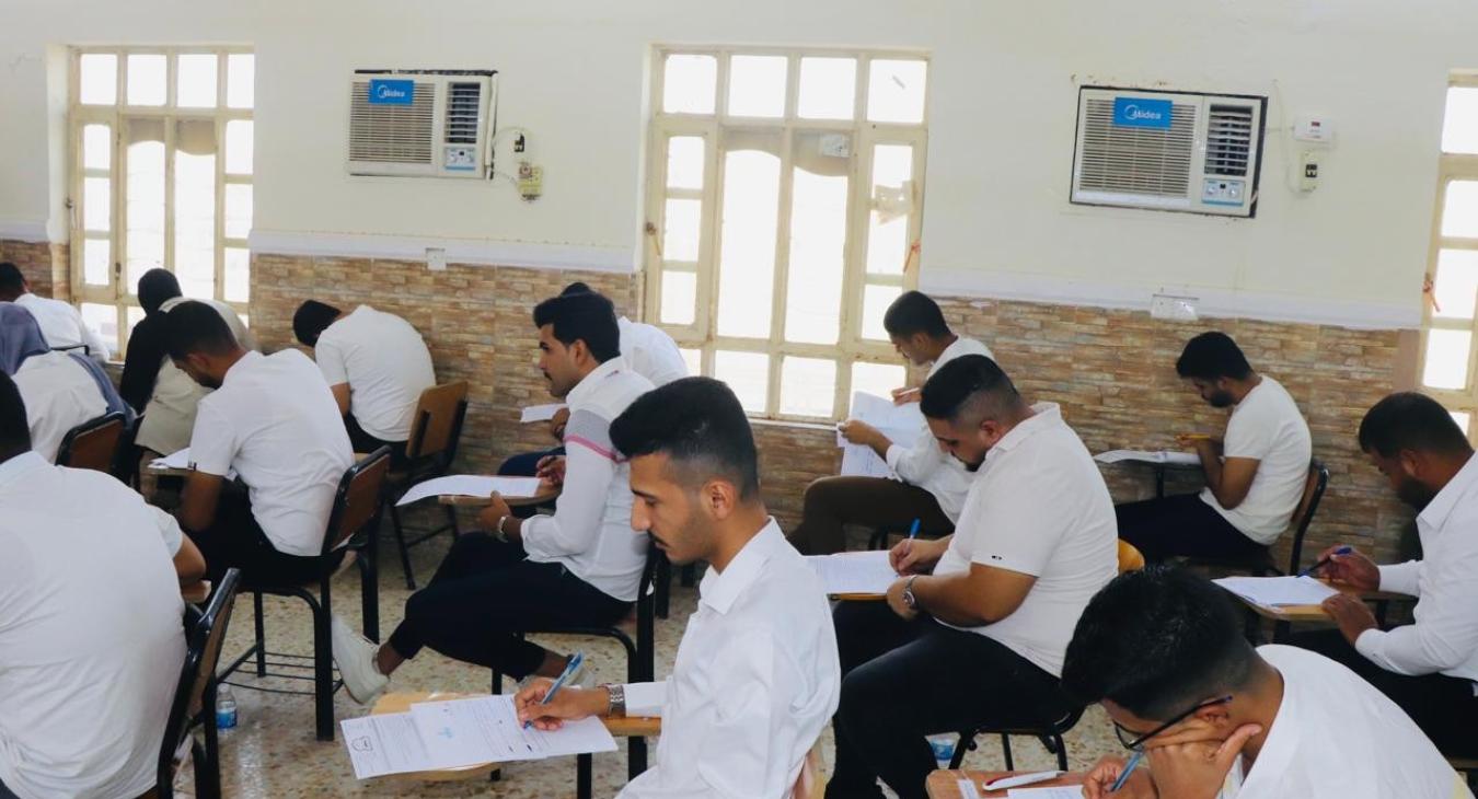 Dean of the Law College Inspects Second Round Exams for Undergraduate and Postgraduate Studies