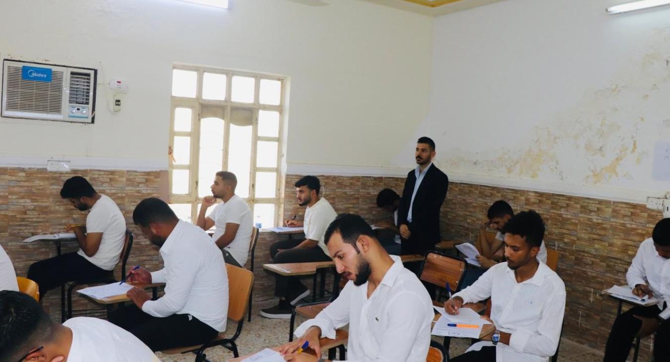 Dean of the Law College Inspects Second Round Exams for Undergraduate and Postgraduate Studies
