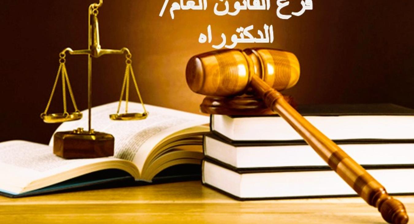 "Launching a Ph.D. in Public Law"