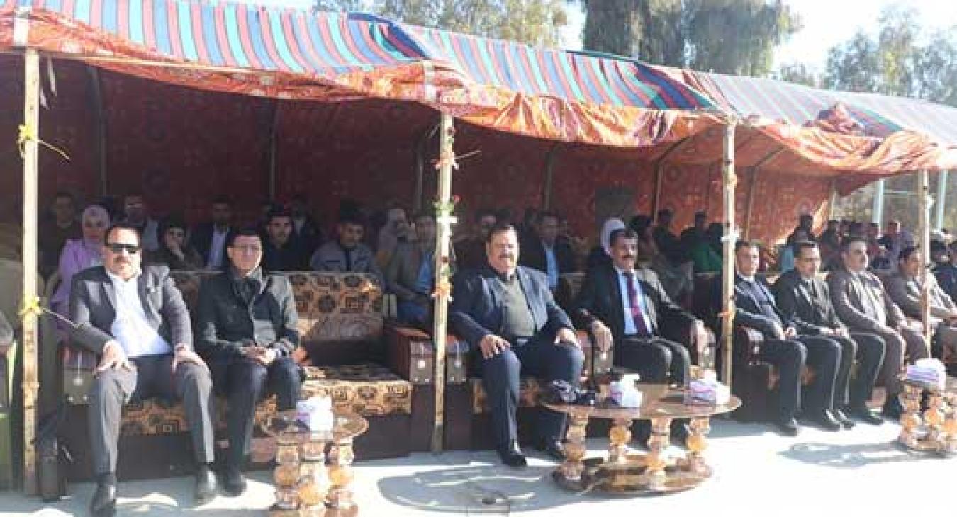 Open day carnival activities held by the College of Law, University of Fallujah