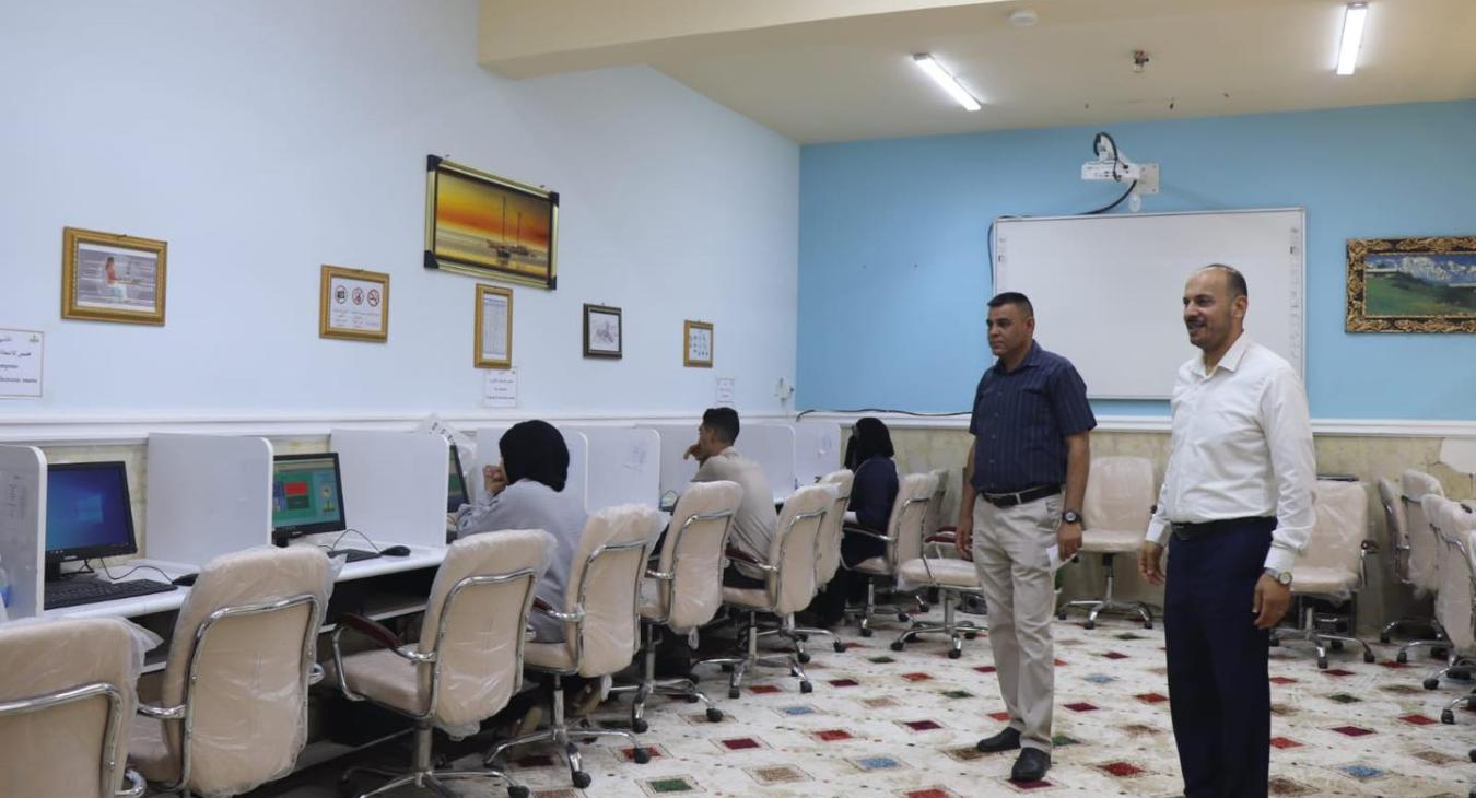 The central electronic exam for the English language subject, second round