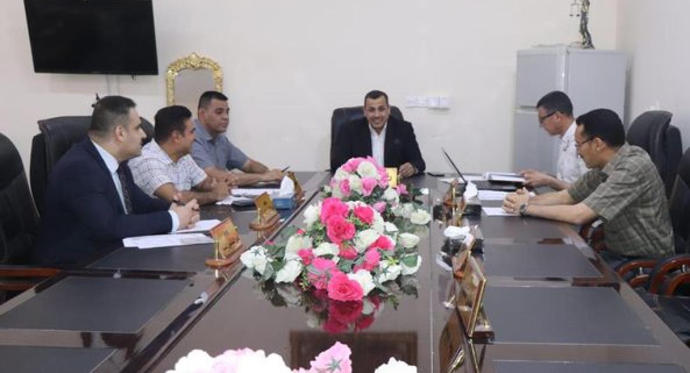 Under the chairmanship of ProfDrRaed Naji Ahmed, Dean of the College of Law, University of Fallujah, and in the presence of all members of the Council