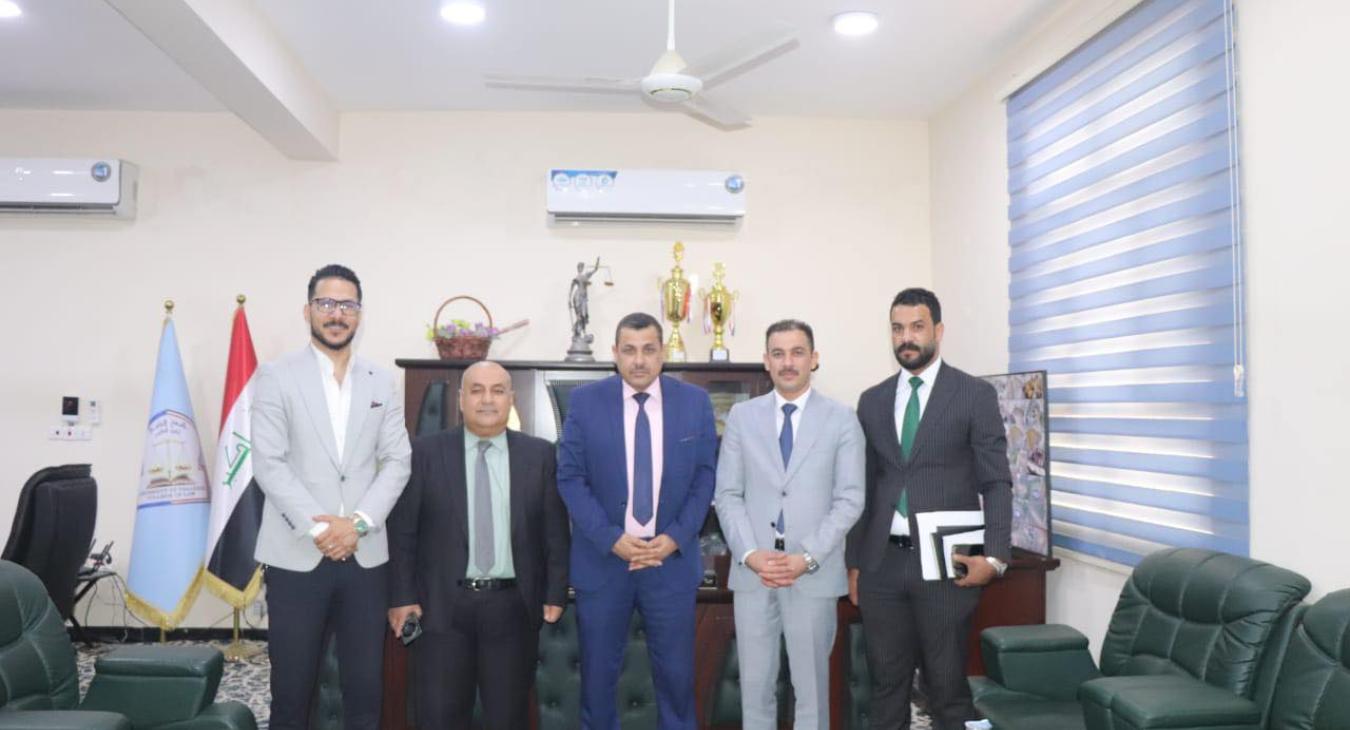 Among the college's activities is cooperation with the Fallujah Lawyers Association.