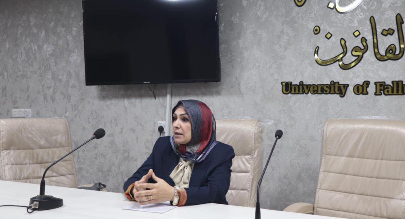 An awareness lecture held by the Women’s Empowerment Unit under the supervision of the Dean of the College.