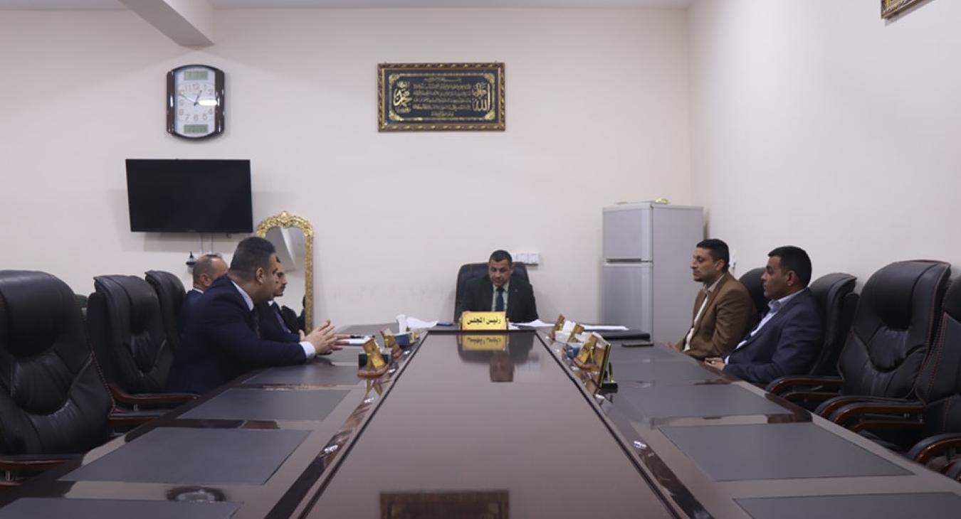 Regular college council meeting.