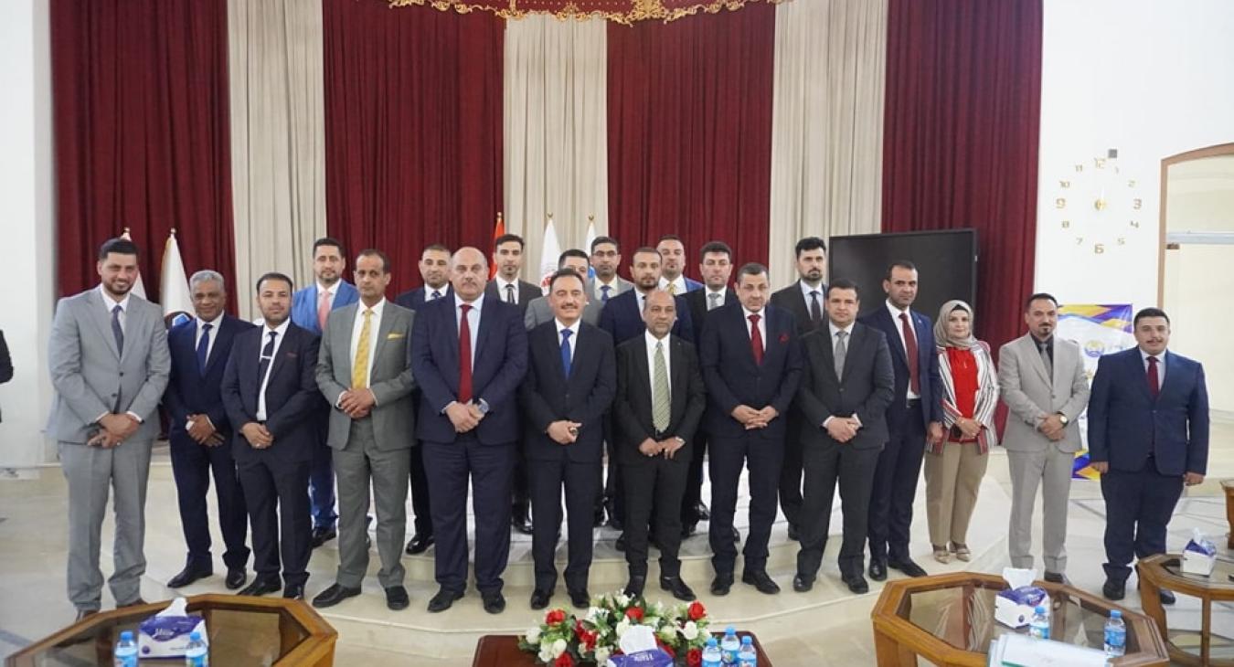 The Dean’s participation in the meeting of deans of law faculties at the University of Mosul.