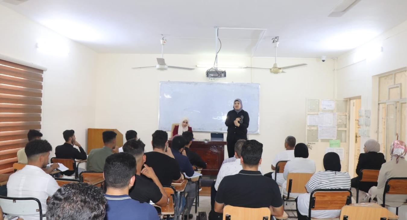 An awareness lecture on “Protecting society from drugs.”