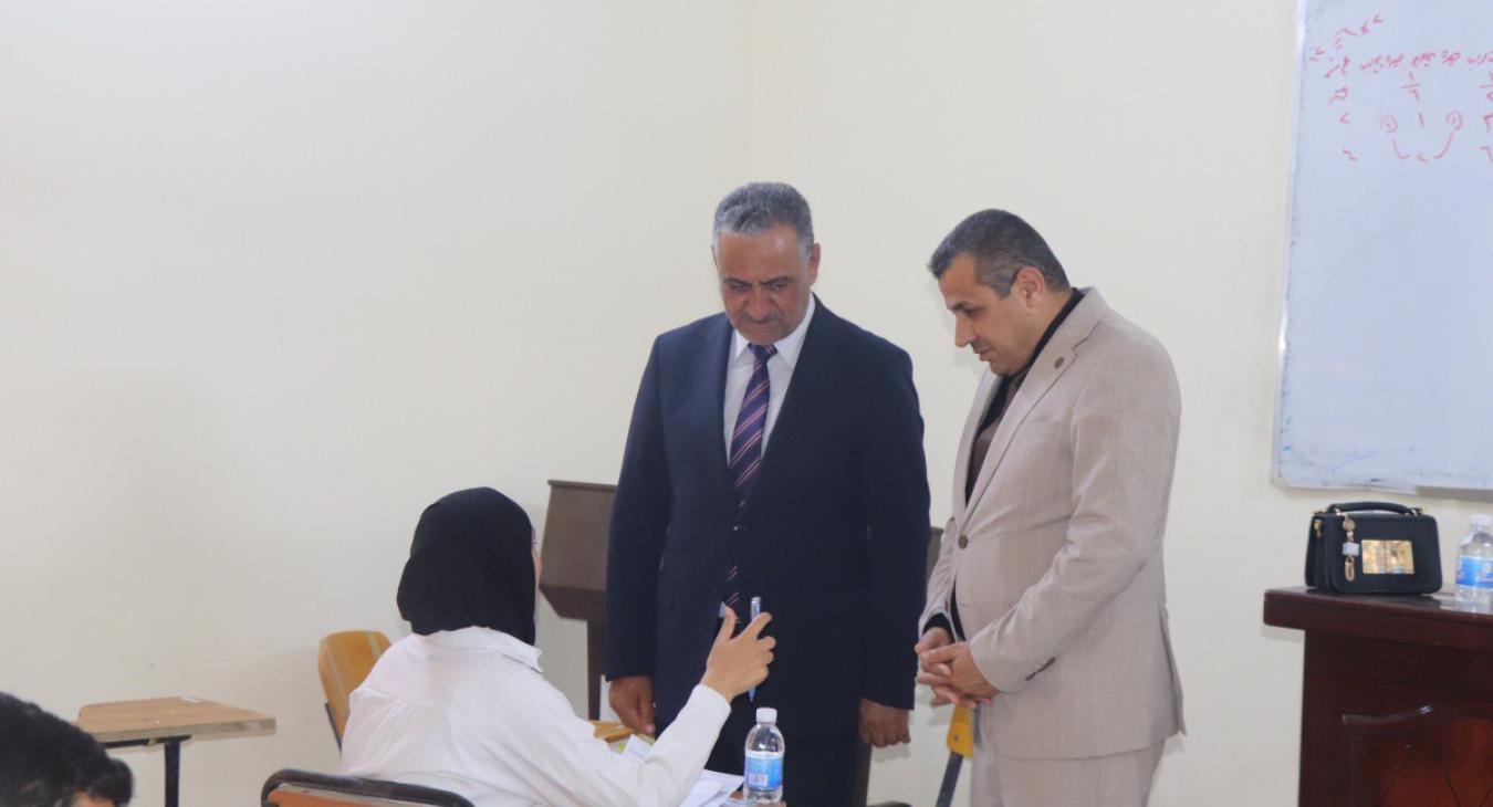 the final exams commenced at the College of Law in