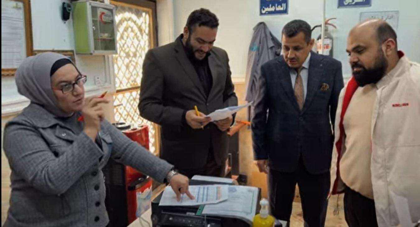 Visit of the Computer Laboratory Evaluation Committee to the College